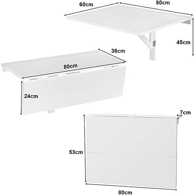 Wall-Mounted Drop Leaf Table 2