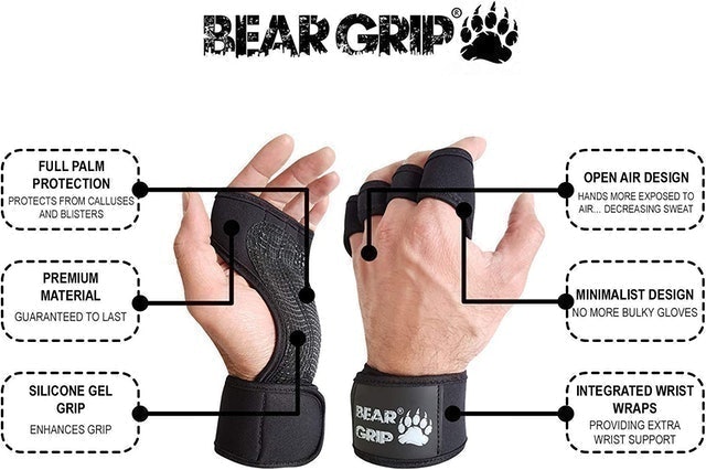 Open Workout Gloves for Crossfit 4