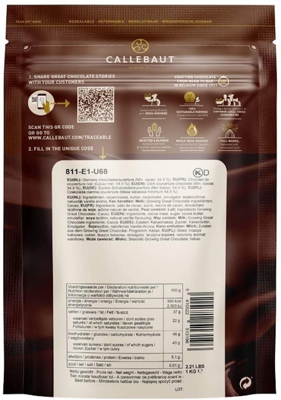 Dark Chocolate Callets 2