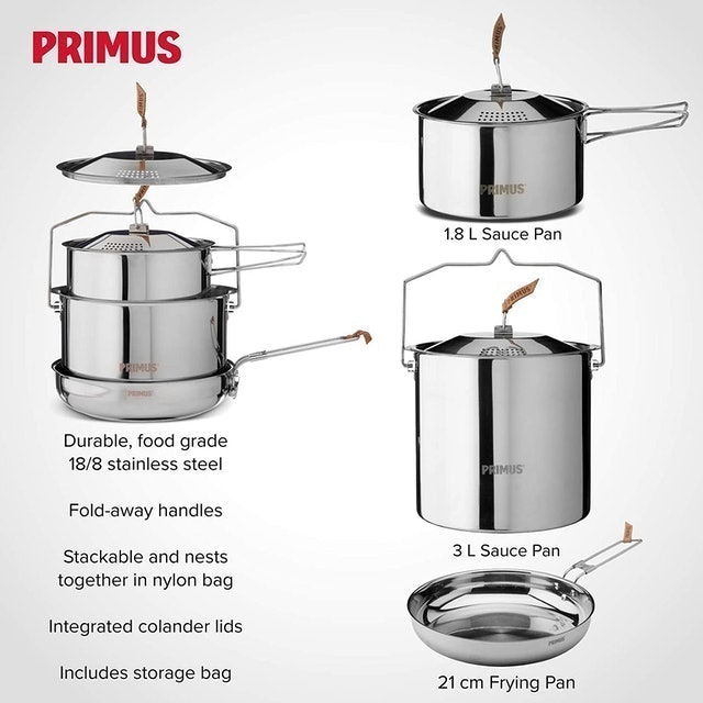 Stainless Steel Cookware Set 2