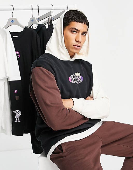 Area 33 colour block hoodie 1