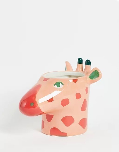 Giraffe Plant Pot 1