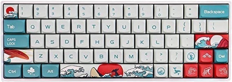 Ukiyo-e Coral Sea Keycaps 2