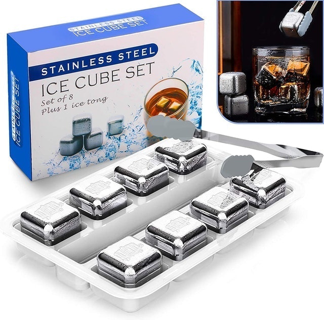 9 Best Reusable Ice Cubes UK 2024 | Stainless Steel, Plastic and Stone Options 4
