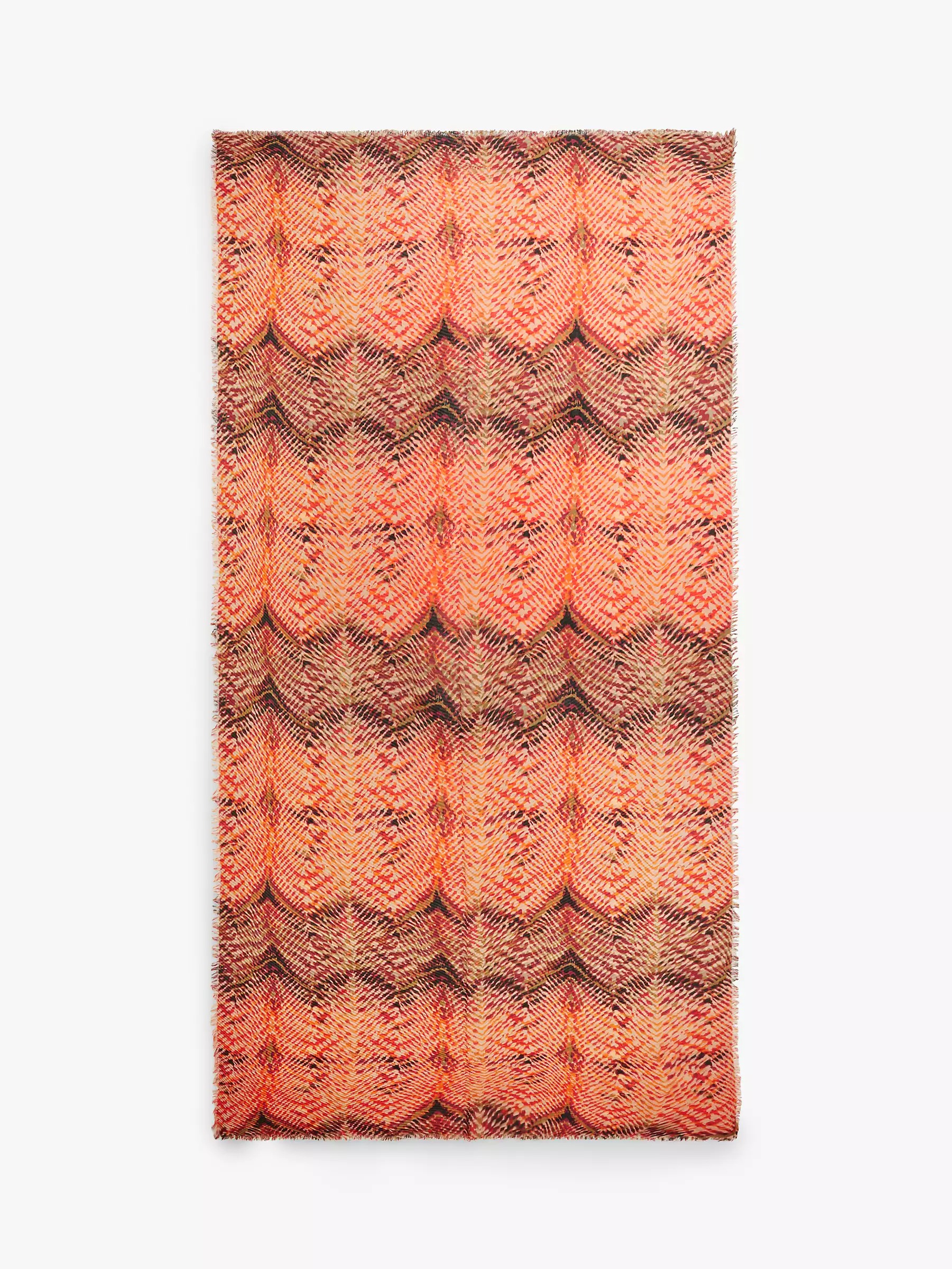 Safari Textured Pleat Scarf 3