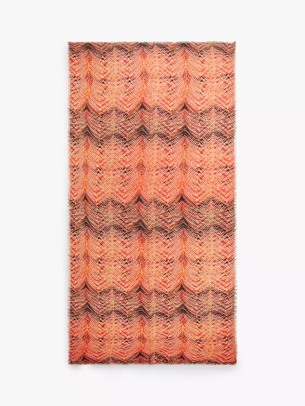 Safari Textured Pleat Scarf 3