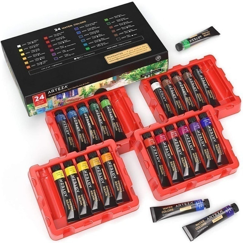 Premium Artists Watercolour Paint Set 1