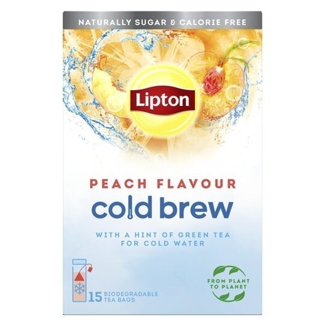 Cold Brew Peach Flavour Teabags 1