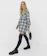 Stradiavarius Boyfriend Shirt Dress in Grey Check 1