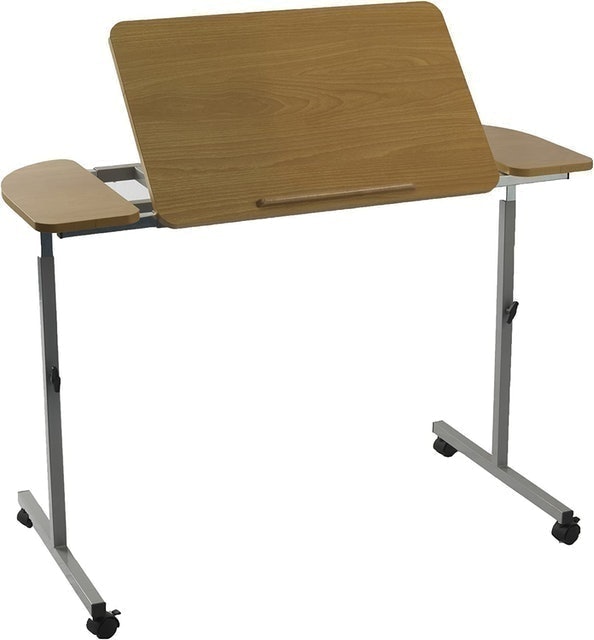 Wheeled and Tilting Overbed Table 1