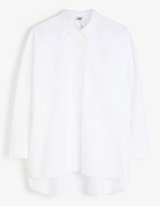 Oversized Poplin Shirt 1