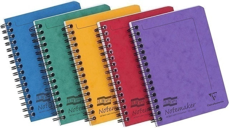 Europa Notemaker A6 Lined Notebooks 1