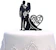 SONSMER Mr and Mrs Cake Topper 1