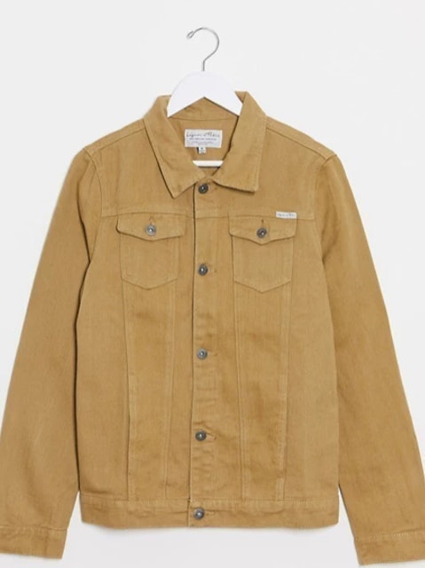 Tan Denim Jacket 1