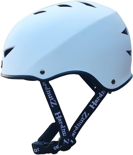 White Cycle Helmet 1