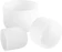 ENERGYSOUND Chakra Tuned Set of Frosted Quartz Crystal Singing Bowls 1