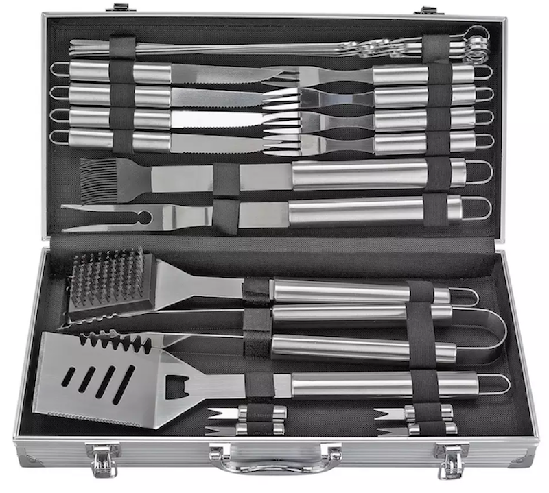 23 Piece Deluxe BBQ Accessory Set 1