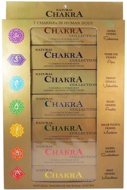Natural Chakra Collection Incense Sticks 1