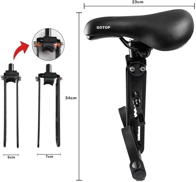 Front-Mounted Bicycle Seat 2