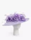 Snoxells Lidia Wide Disc Rose Applique Occasion Hat 1