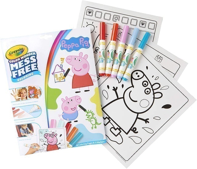 Peppa Pig Colour Wonder Mess-Free Book 1