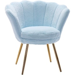 Velvet Accent Chair for Bedroom