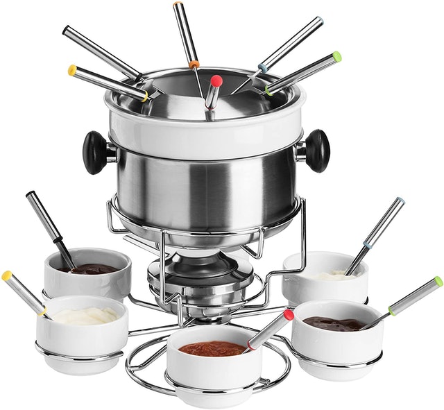 Stainless Steel Fondue Set 2