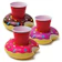 Aim2Entertain Doughnuts Inflatable Cup Holders 1