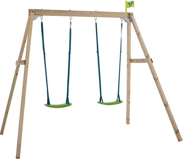 Forest Double Wooden Swing  1