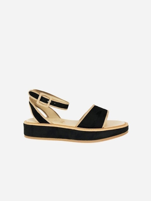 Vegan Suede Sandals 1
