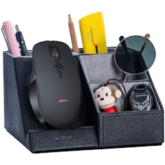Desk Organizer with Wireless Charging