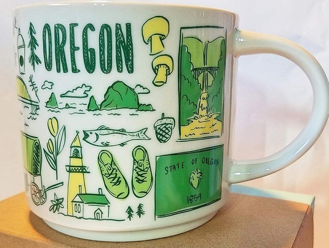Oregon Been There Mug, Across the Globe Collection  2