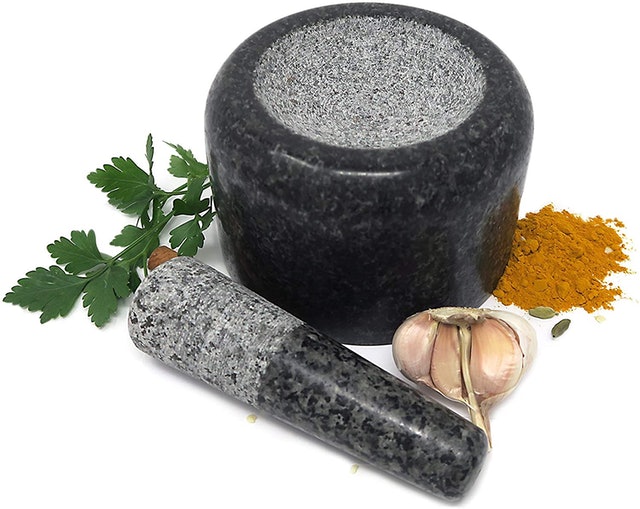 Granite Mortar and Pestle 2