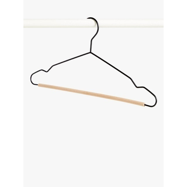 Metal and Wood Clothes Hanger 1