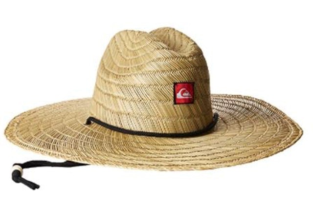 Men's Pierside Lifeguard Beach Sun Straw Hat 1