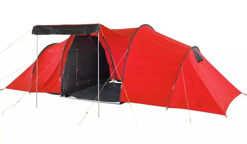 6-Man 3-Room Tunnel Tent 1