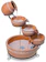 Primrose Ladonas Inlaid Terracotta Solar Water Feature Cascade 1