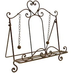 Cast Iron French Style Cookbook Stand