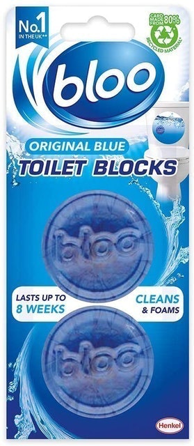 Original Blue Toilet Blocks 1