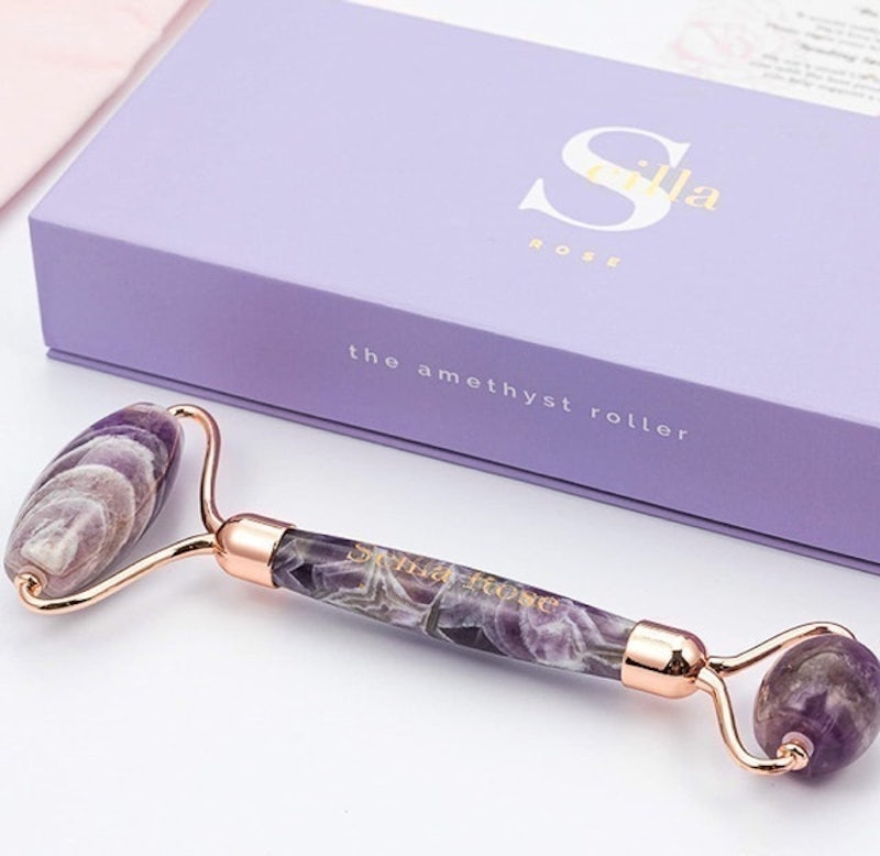 Jade Roller Amethyst Quartz 1