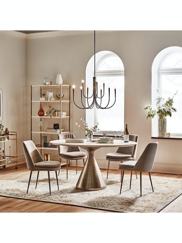 Silhouette Marble 4 Seater Dining Table 3