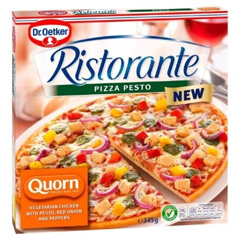2. Dr. Oetker Ristorante Quorn & Pesto Pizza 1