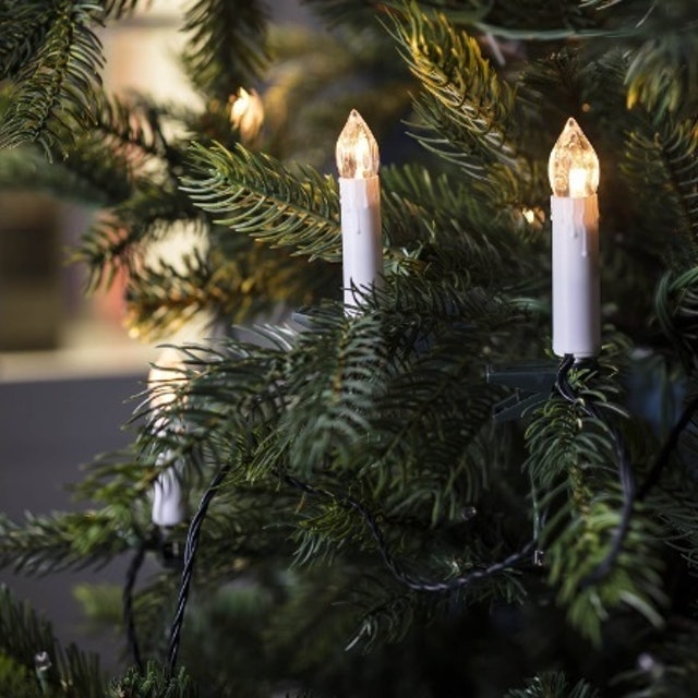 6. Lights4Fun Christmas Candle Lights with Tree Clip 1