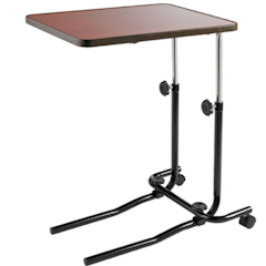 Adjustable Overbed Table With Tilt Facility