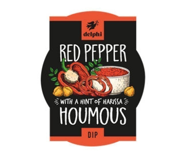 Houmous Red Pepper & Olive Oil 1