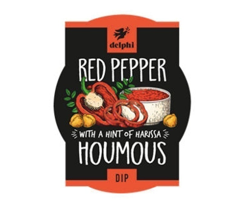 Houmous Red Pepper & Olive Oil 1