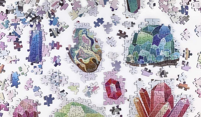 Crystals Jigsaw Puzzle  3