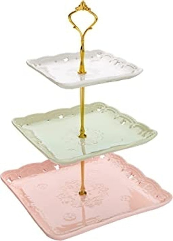 Tall 3-Tier Cake Stand 1