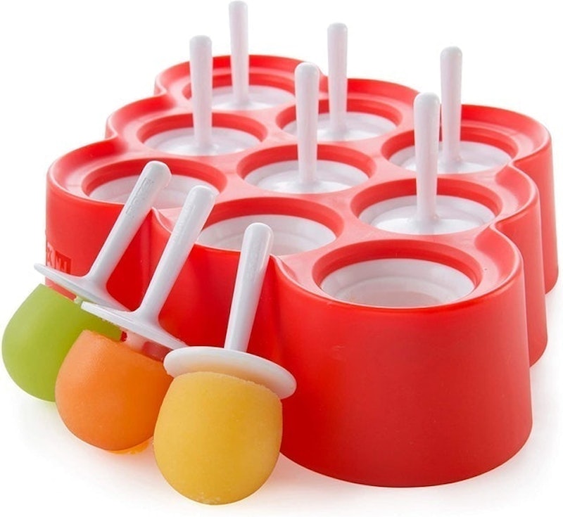 2. Zoku Slow Pops Mini Moulds, Red 1
