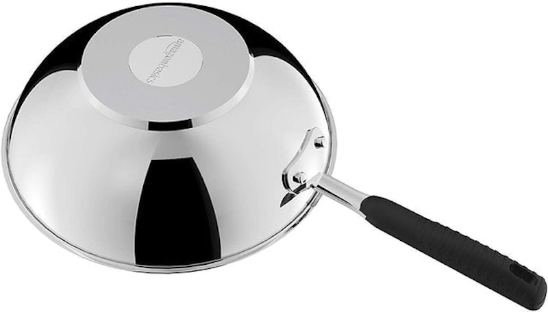 Stainless Steel Induction Non-Stick Wok Pan 2